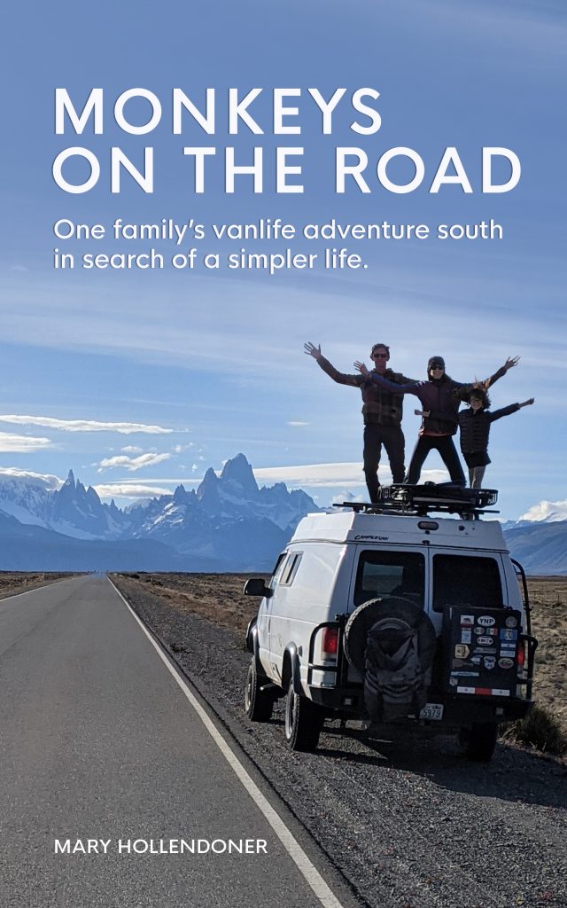 narrative nonfiction travel memoir monkeys on the road book cover